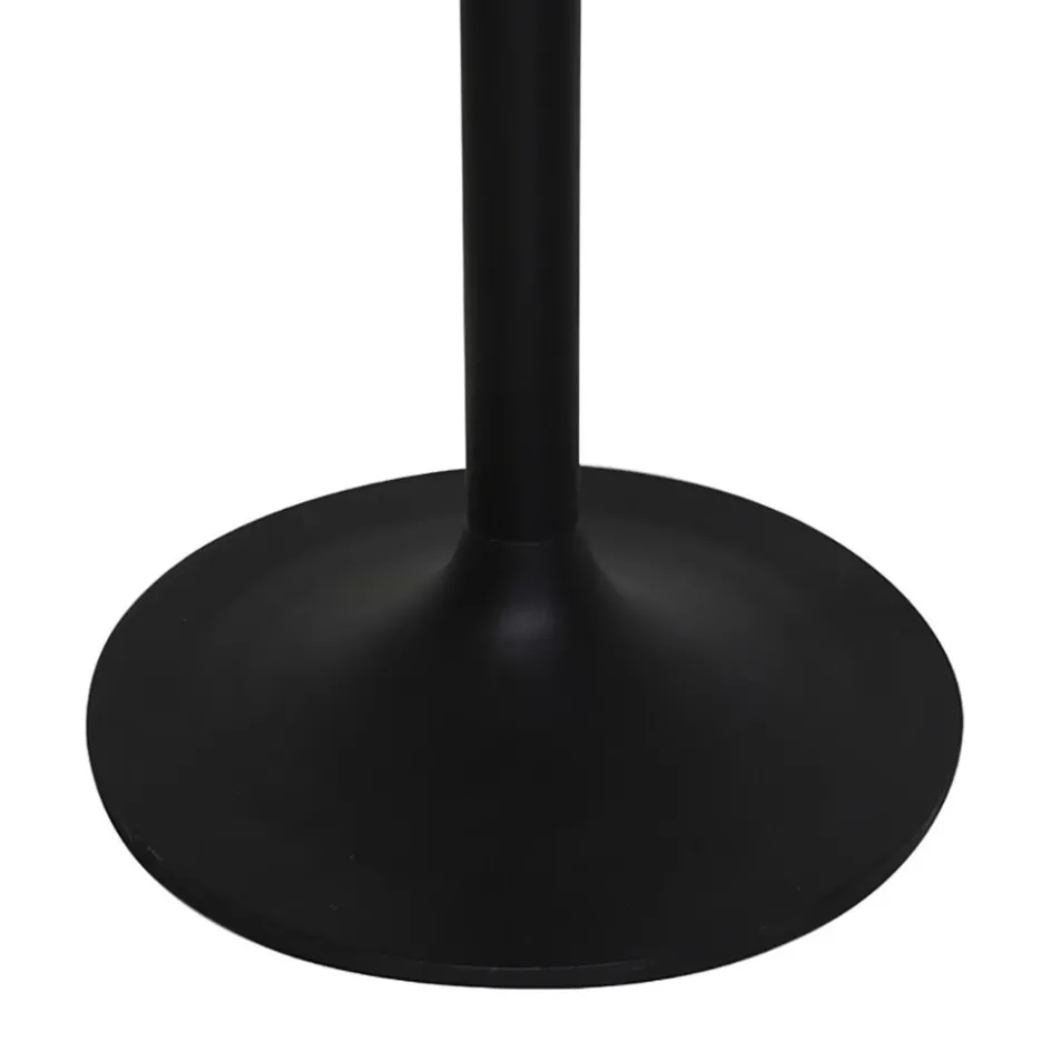 Ronde eettafel acacia hout met zwarte poot Bicoca>Straluma Hot