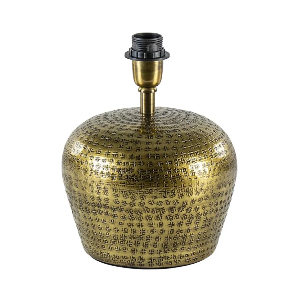 Ronde lampvoet Gondia antiek brons exclusief kap>Straluma Hot