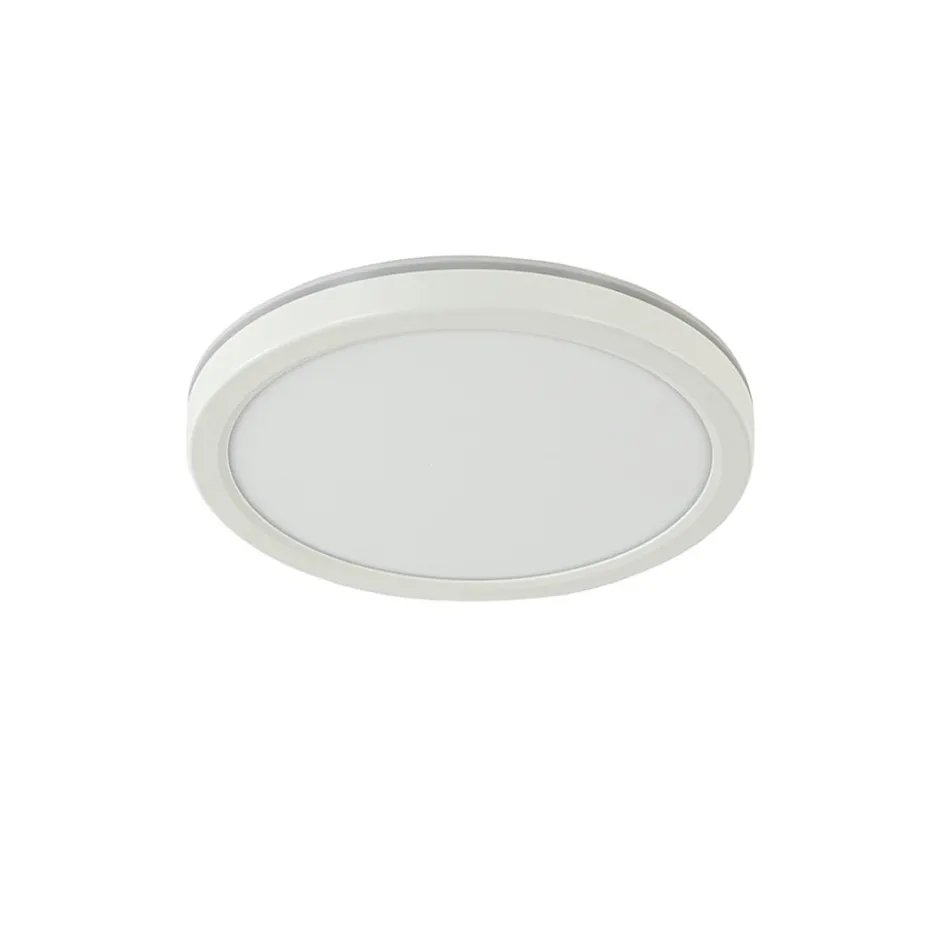 Ronde LED plafondlamp wit met 3 licht opties>Straluma New