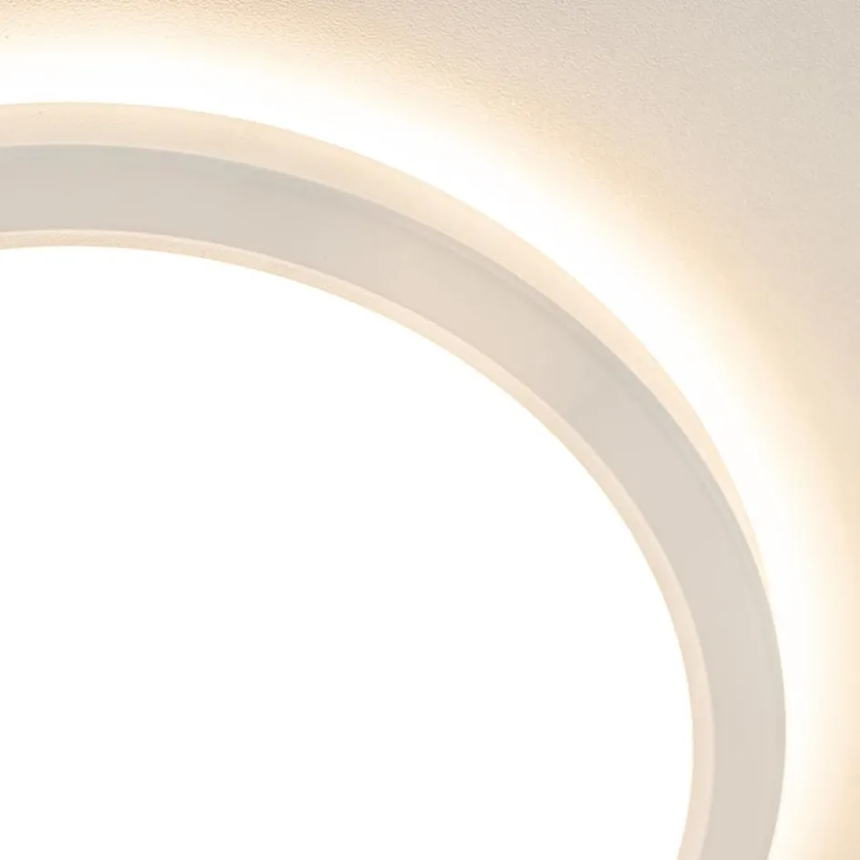 Ronde LED plafondlamp wit met 3 licht opties>Straluma New