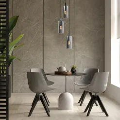 Ronde 3-lichts hanglamp met cilinder smoke glas></noscript>Straluma Outlet