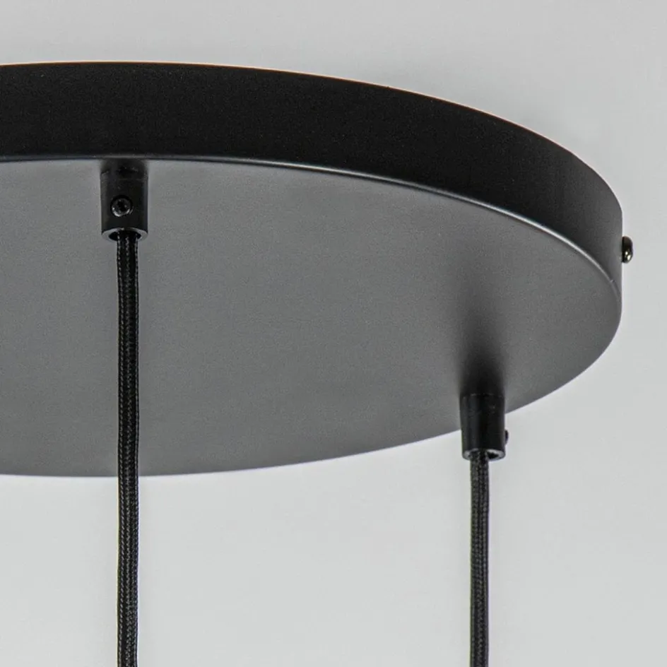 Ronde 3-lichts hanglamp met opaal witte glazen>Straluma Sale