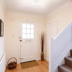 Ronde 2-lichts opbouwspot wit metaal verstelbaar><noscript><img width=