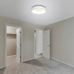 Ronde plafonnière wit 48 cm met LED><noscript><img width=