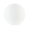 Ronde tafellamp opaal glas 30 cm>Straluma New