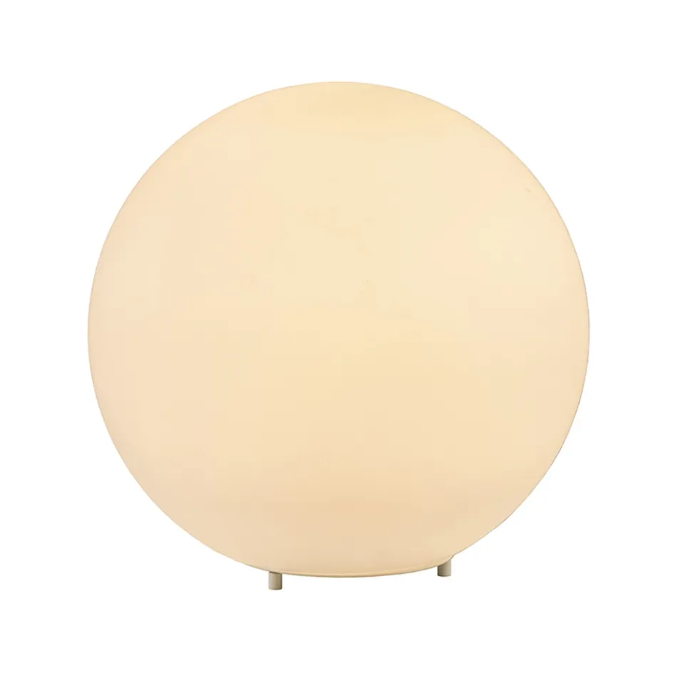 Ronde tafellamp opaal glas 30 cm>Straluma New