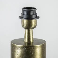 Ruw antiek bronzen lampvoet Savi exclusief kap>Straluma Discount