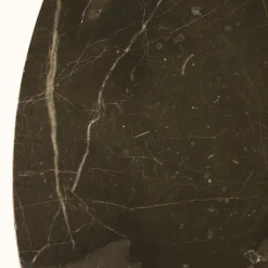 Salontafel Alfio set van 2 bruin marmer met zwart></noscript>Straluma Sale