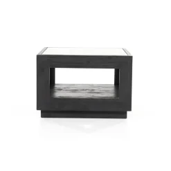 Salontafel Liam 60x60x40 cm - zwart>Straluma