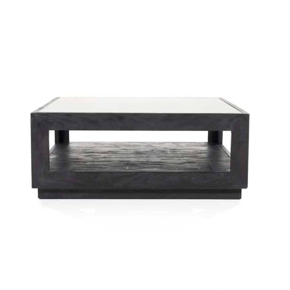 Salontafel Liam 95x95x35 cm -zwart>Straluma Sale