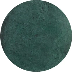 Salontafel Rickerd groen marmer met antiek bronzen poot>Straluma Online