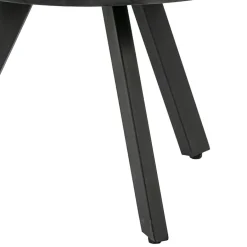 Salontafel rond hout zwart 60 cm><noscript><img width=