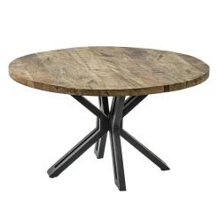 Salontafel Yana mangohout rond Ø80 cm>Straluma New