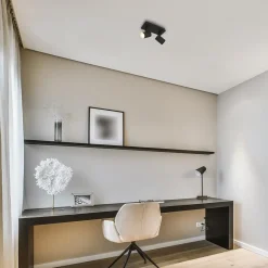 Scandinavische plafondspot inclusief dim to wam LED><noscript><img width=