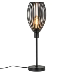 Scandinavische tafellamp mat zwart>Straluma Online