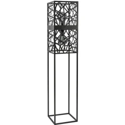 Scandinavische vloerlamp zwart frame>Straluma Sale