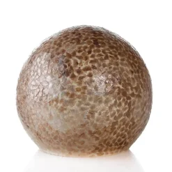 Schelpen tafellamp bol 40 cm creme-goud>Straluma Sale