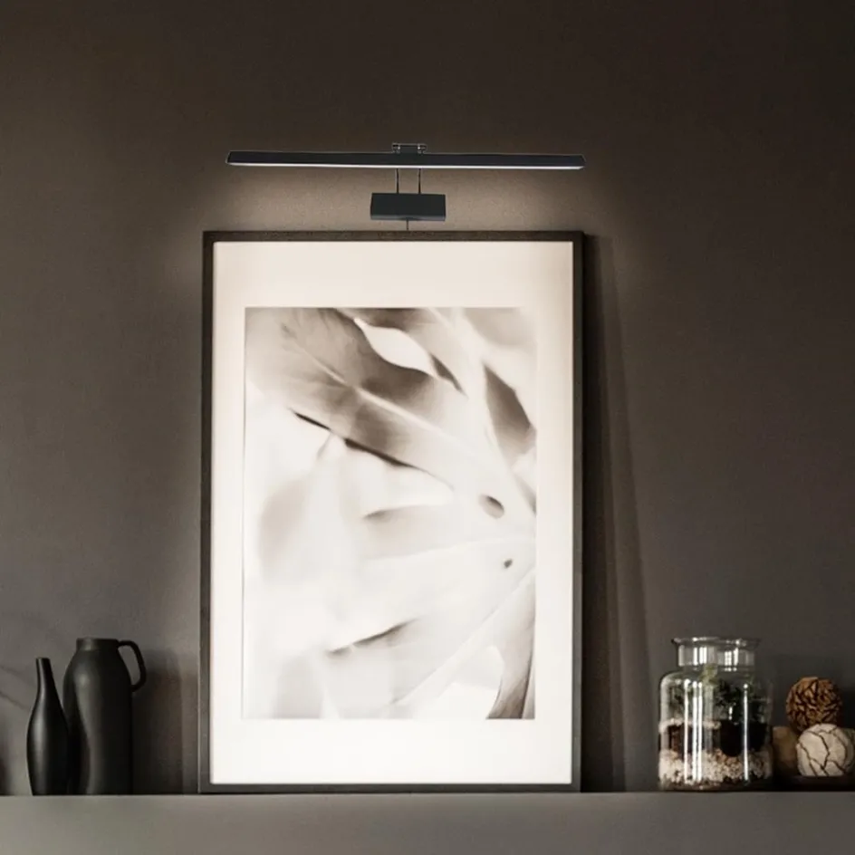 Schilderijlamp Litho zwart 60cm+dim.cct>Straluma Discount