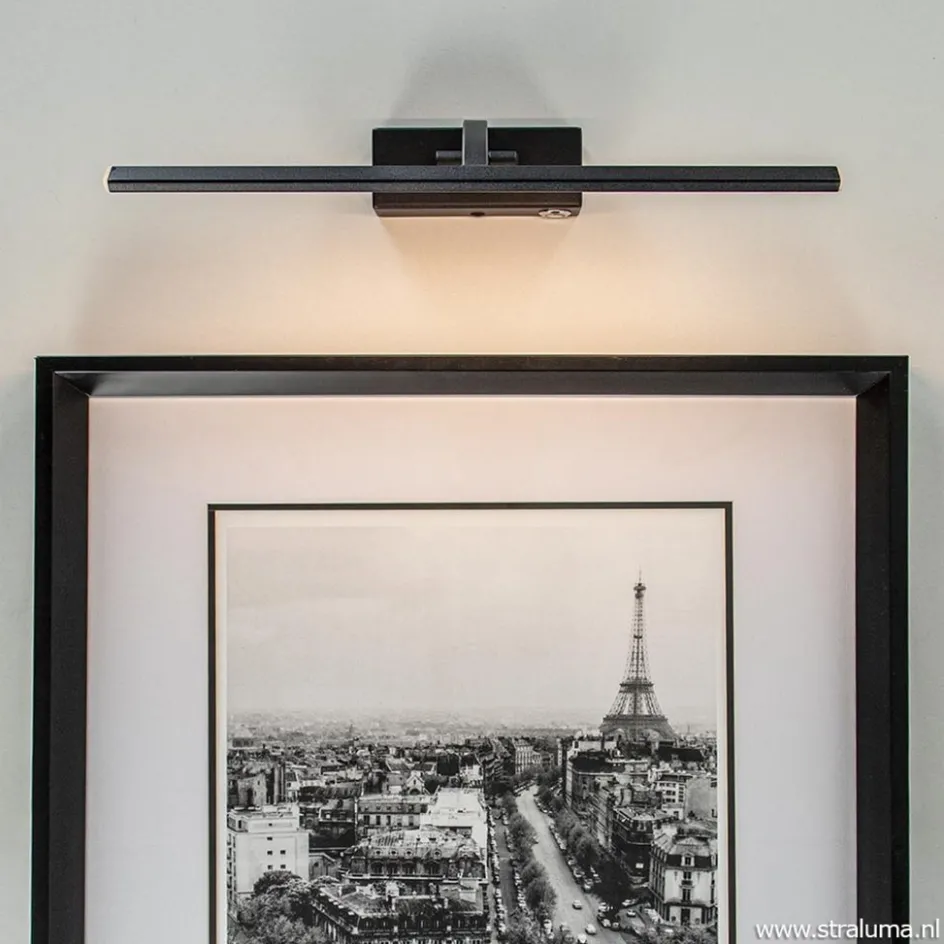 Schilderijlamp Matisse zwart 34cm>Straluma Clearance