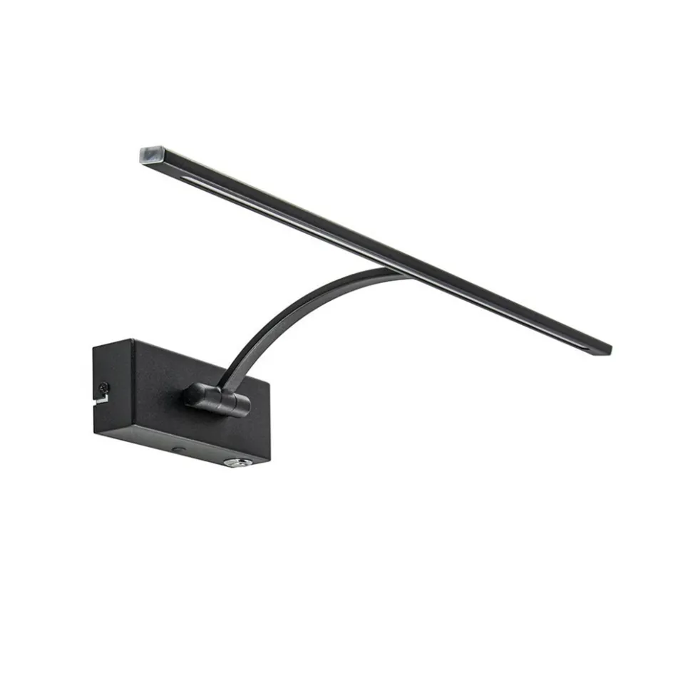 Schilderijlamp zwart 45cm met dimmer>Straluma Sale