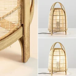 Sfeervolle tafellamp Jacinto naturel Light and Living></noscript>Straluma Best