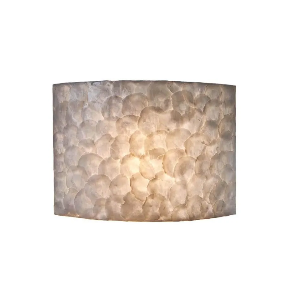 Sfeervolle wandlamp creme schelpen kamer>Straluma Hot
