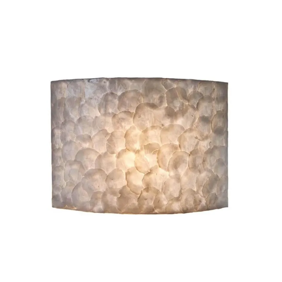 Sfeervolle wandlamp creme schelpen kamer>Straluma Hot
