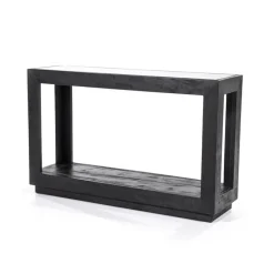 Sidetable Liam 120x35x75 cm - zwart>Straluma Clearance