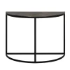 Sidetable Peto antiek brons met zwart 100x42x76 cm>Straluma Clearance