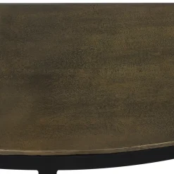 Sidetable Peto antiek brons met zwart 100x42x76 cm><noscript><img width=