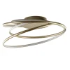 Sierlijke LED plafondlamp ringen goud>Straluma Sale