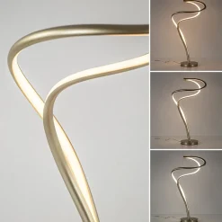 Sierlijke LED tafellamp goud dimbaar><noscript><img width=