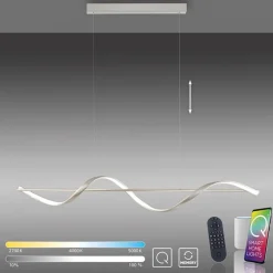 Smart hanglamp spiraal staal>Straluma Online