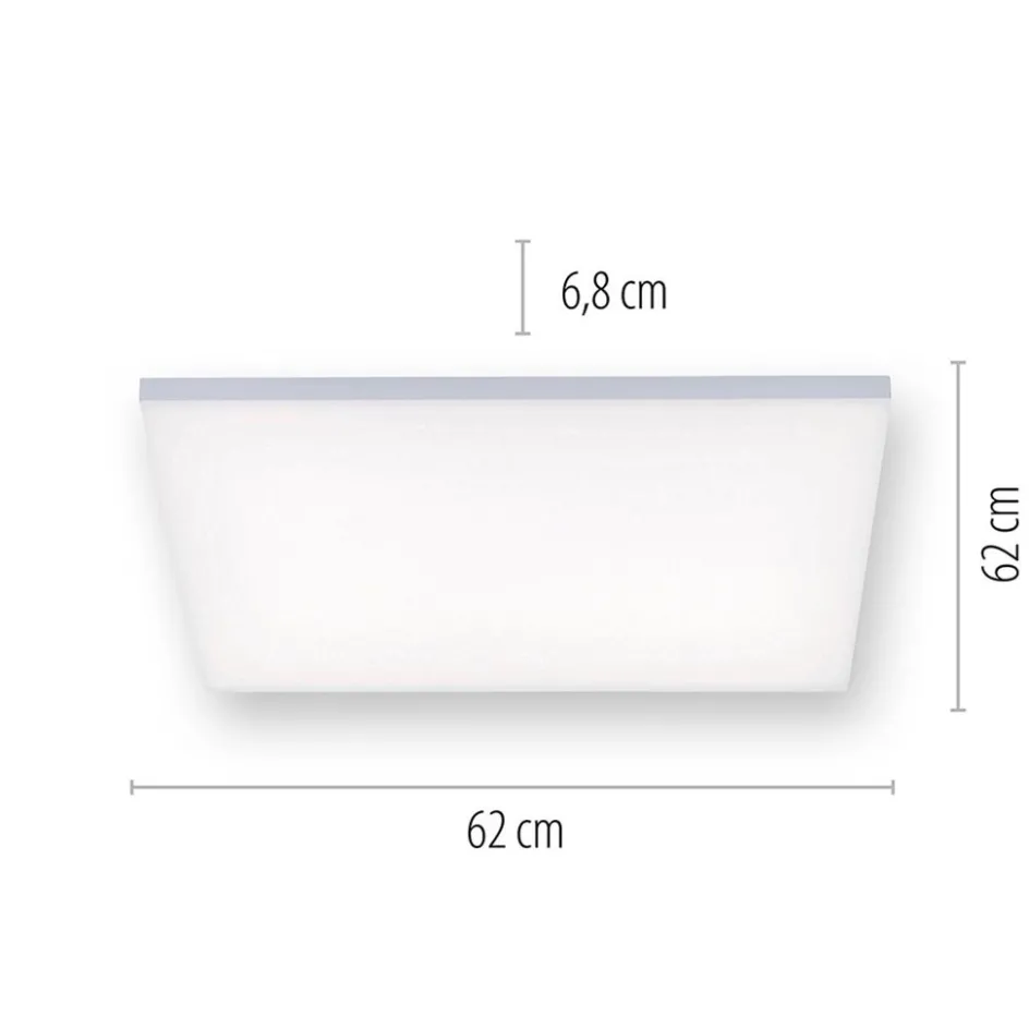 Smart LED paneel vierkant 62x62 cm>Straluma Online