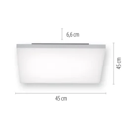 Smart LED paneel wit dimbaar 45x45 cm></noscript>Straluma Outlet
