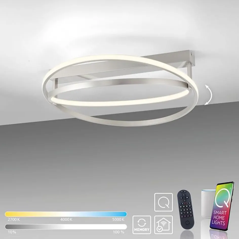 Smart Plafondlamp LED staal verstelbaar>Straluma Hot