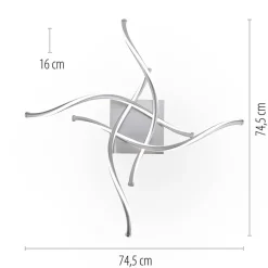 Smart plafondlamp spiraal nikkel modern></noscript>Straluma Clearance