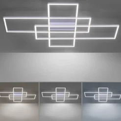 Smart plafond/wandlamp rechthoeken inclusief remote></noscript>Straluma Online