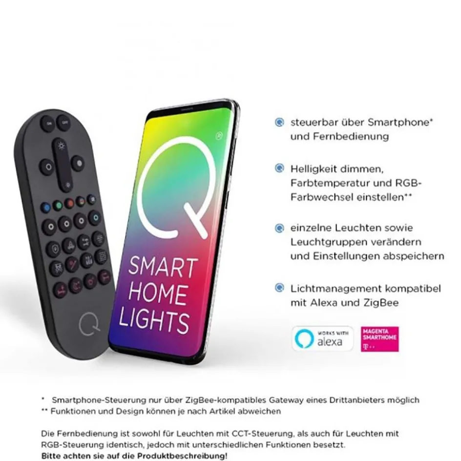 Smart tafellamp antraciet met dimbaar LED>Straluma Clearance