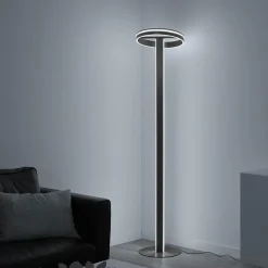Smart vloerlamp verstelbare ring antraciet><noscript><img width=