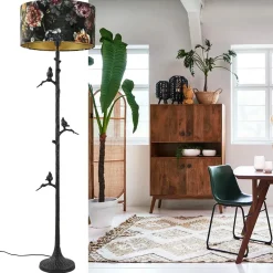 Staande lampvoet Branch zwart z/kap><noscript><img width=