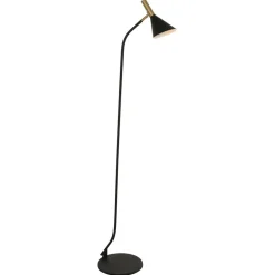 Staande leeslamp Anne's Choice zwart/goud>Straluma Online