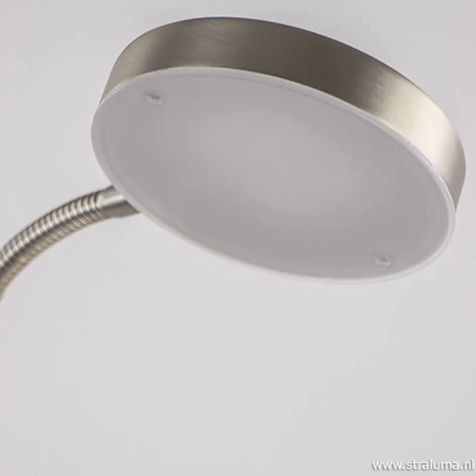 Stalen lees/vloerlamp LED dim to warm>Straluma Outlet