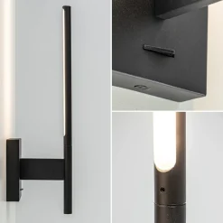 3-Standen dimbare wandlamp met verstelbare kap><noscript><img width=