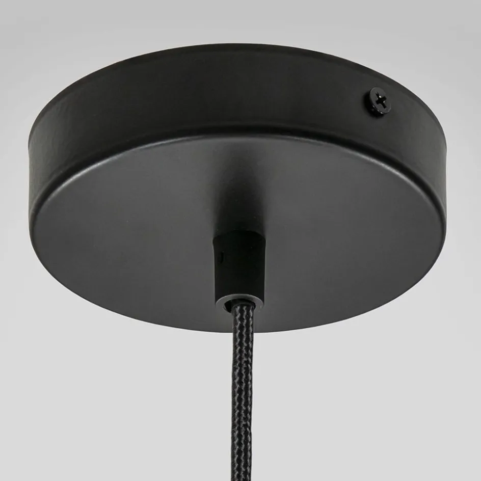 Stijvolle hanglamp smoke glas met bronzen fitting>Straluma Hot