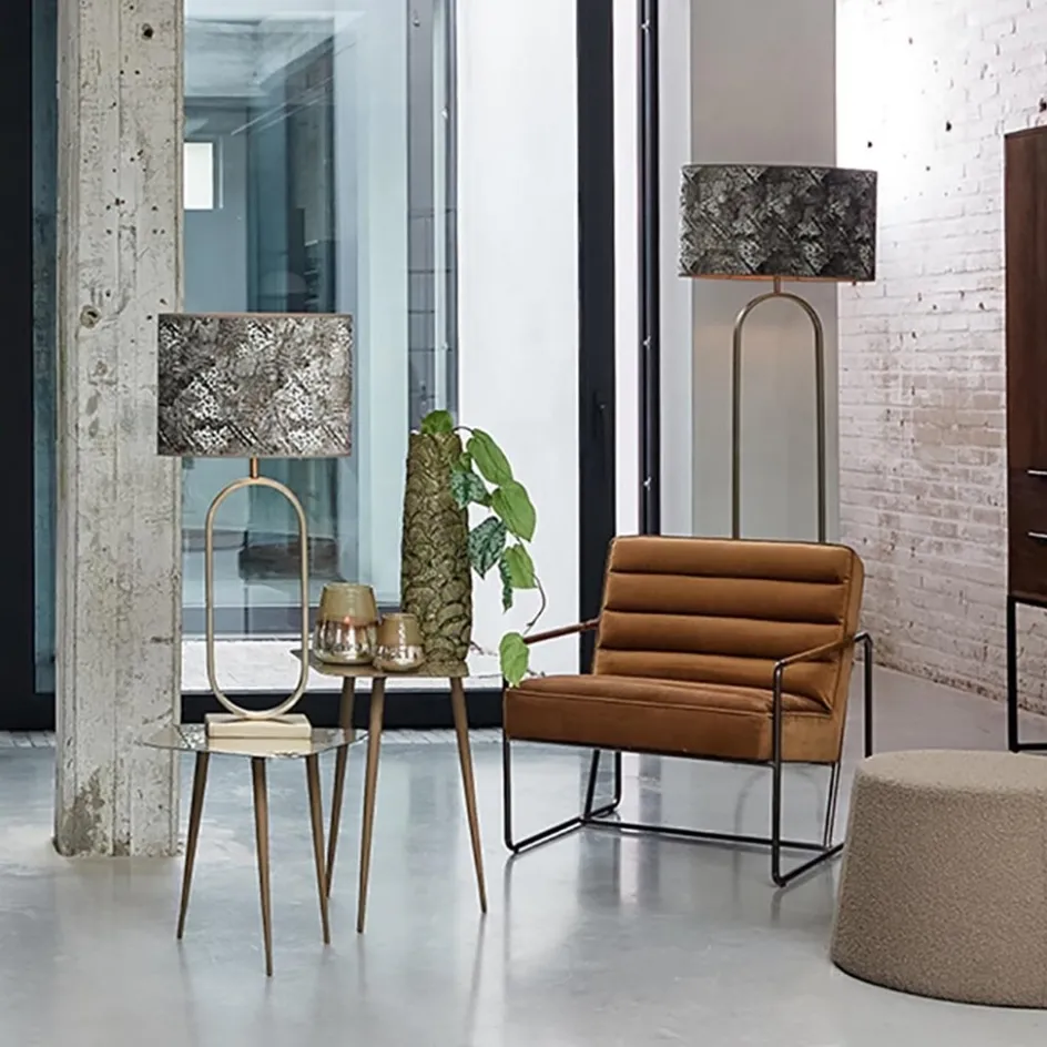 Stijvolle lampvoet Jamiri licht goud exclusief kap>Straluma Outlet