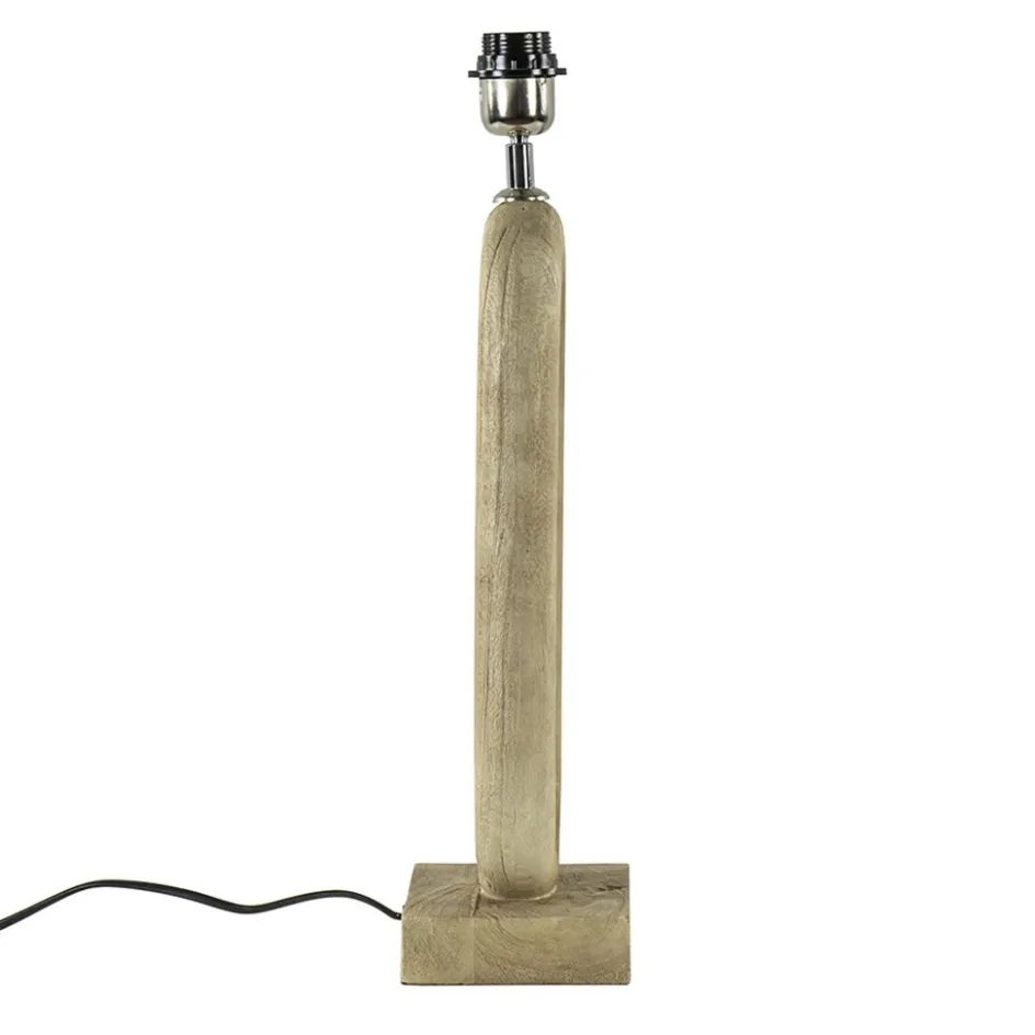 Stoere lampvoet hout naturel Light and Living>Straluma Sale