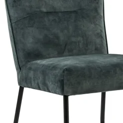 Stoffen eetkamerstoel met zwarte poot en wieltjes></noscript>Straluma Best