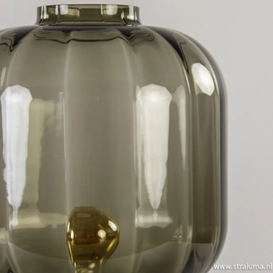 Strak klassieke tafell. met zwart glas>Straluma Best