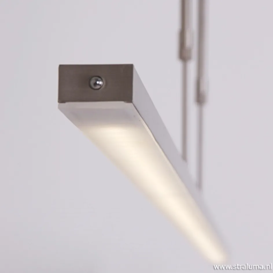 Strakke hanglamp LED staal incl. dimmer>Straluma Sale
